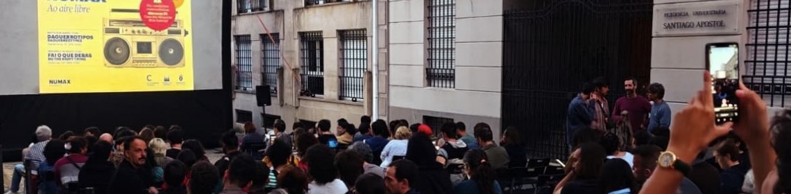 Cinema ao aire libre